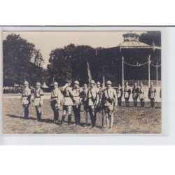 FERRIERES EN BRIE: 14 juillet 1920, militaires - très bon état