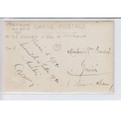 FERRIERES EN BRIE: 14 juillet 1920, militaires - très bon état