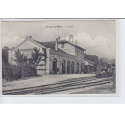 CRECY-en-BRIE: la gare - très bon état
