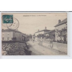 CHAPTELAT: la rue principale - état