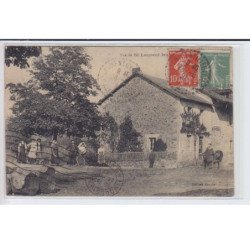SAINT-LAURENT-les-EGLISES: vue d'un bâtiment et personnages - très bon état