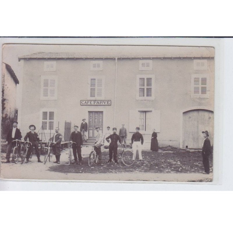 MAZIROT: café parvé, cyclistes - état