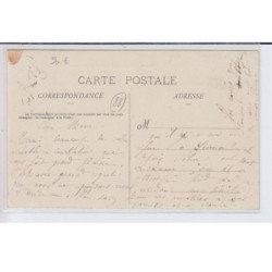 ROMONT: la gare, arrivée de l'express de 4 heures 45 - très bon état