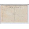 SYNDICAT-SAINT-AME: carte photo de militaires à la gare - très bon état