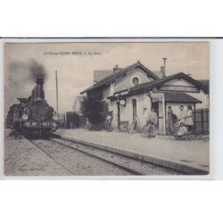 LUCY-sur-CURE-BESSY: la gare - très bon état
