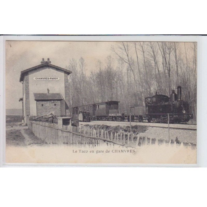 CHAMVRES-PAROY: le taco en gare de chamvres - très bon état