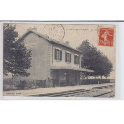 PROVENCY et ATHIE: la gare - état