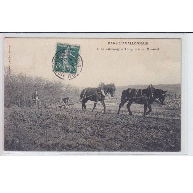 THISY: le labourage à thisy, près de montréal - très bon état