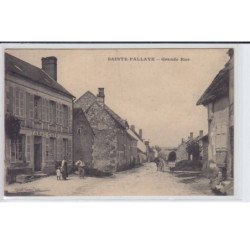 SAINTE-PALLAYE: grande rue - très bon état