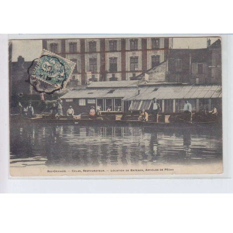 RIS-ORANGIS: colas, restaurateur, location de bateaux, articles de pêche - état