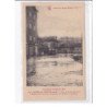 JUVISY sur ORGE : inondation 1910 - aspect de la rue de la Poste maison GAUDRON entrepreneur de peinture - très bon état