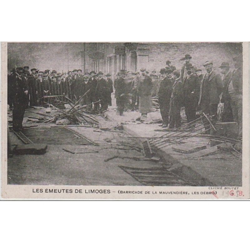 LIMOGES : les grèves de 1905 - très bon état