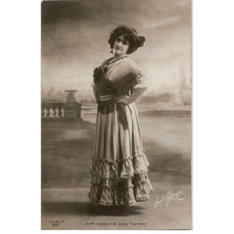 Artistes: carmen - Mlle Marentié - très bon état