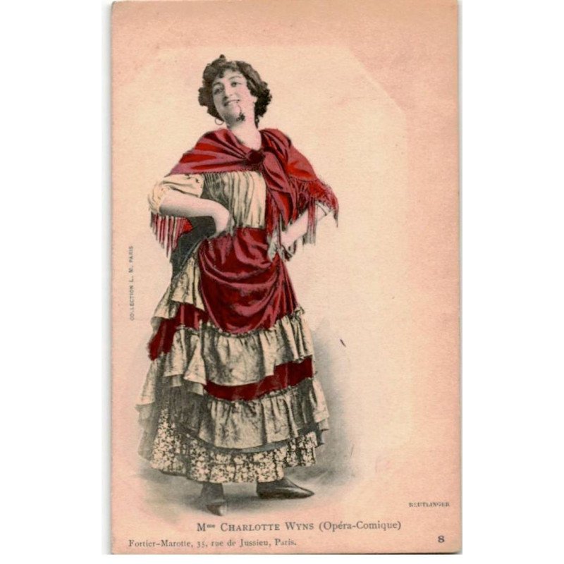 Artistes: carmen - Mme Charlotte Wyns - très bon état