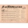 CHANSONS: à la madeleine Aristide Bruant - très bon état