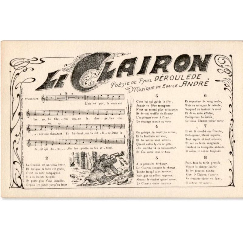 CHANSONS: le clairon - très bon état