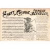 CHANSONS: le chant du cosaque de chanson béranger - très bon état