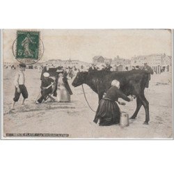 BERCK PLAGE : la laiterie sur la plage - bon état (un léger pli d'angle)