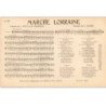 CHANSONS: marche lorraine - très bon état