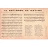 CHANSONS: le régiment en marche - très bon état