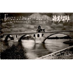 CHANSONS: sur le pont d'avignon on y danse on y danse... - très bon état