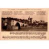 CHANSONS: avignon, le pont saint-bénézet - bon état