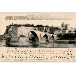 CHANSONS: avignon le pont saint-bénézet - très bon état