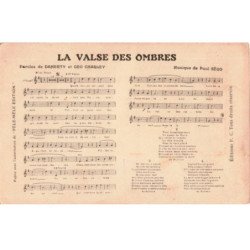 CHANSONS: la valse des ombres - bon état