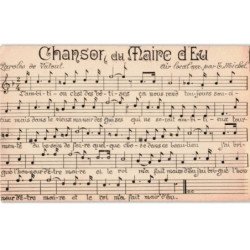 CHANSONS: chanson du maire d'Eu - très bon état