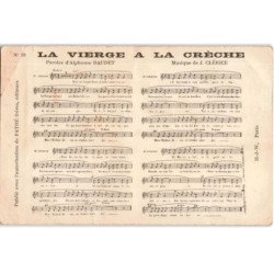 CHANSONS: la vierge à la crèche - état