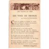 CHANSONS: les fleurs du bien, les voix du bronze - très bon état