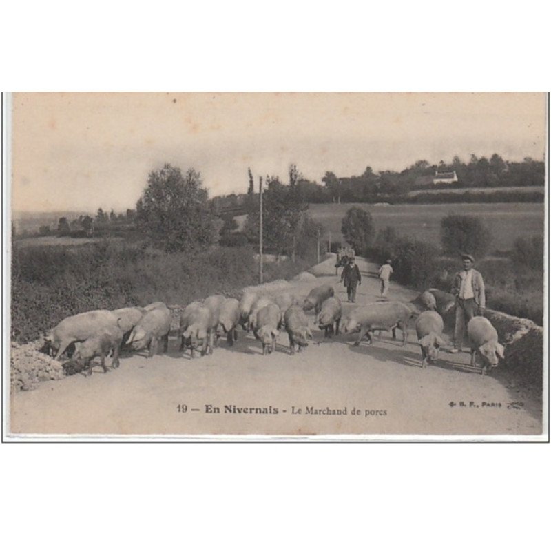 EN NIVERNAIS : le marchand de porcs - très bon état