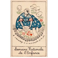 CHANSONS: semaine nationale de l'enfance - très bon état