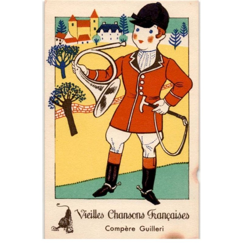 CHANSONS: vieilles chansons française compère guilleri - état
