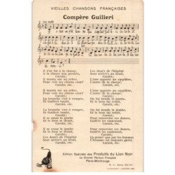 CHANSONS: vieilles chansons française compère guilleri - état