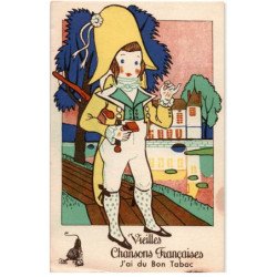 CHANSONS: vieilles chansons française j'ai du bon tabac - état