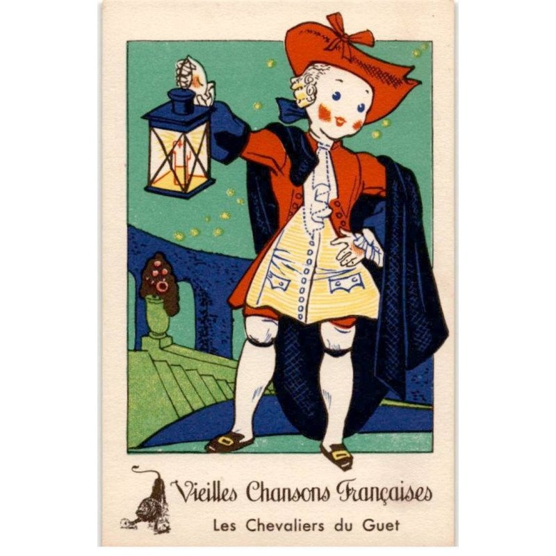 CHANSONS: vieilles chansons française les chevaliers du guet - très bon état