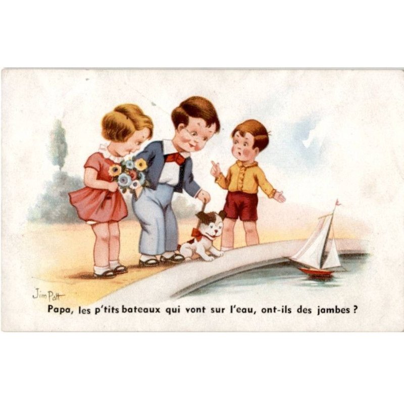 CHANSONS: papa, les p'tits bateaux qui vont sur l'eau, ont-ils des jambes? - très bon état