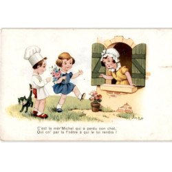 CHANSONS: c'est la mèr'michel qui a perdu son chatnse, l'on y danse - état