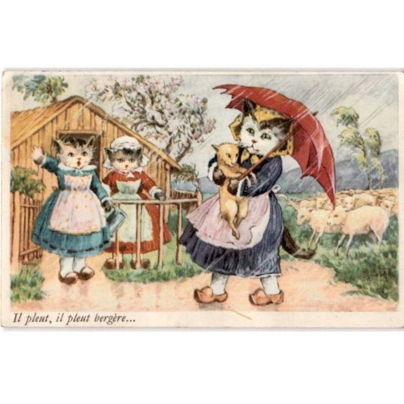 CHANSONS: il pleut, il pleut bergère - état