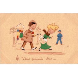 CHANSONS: viens poupoule, viens - très bon état