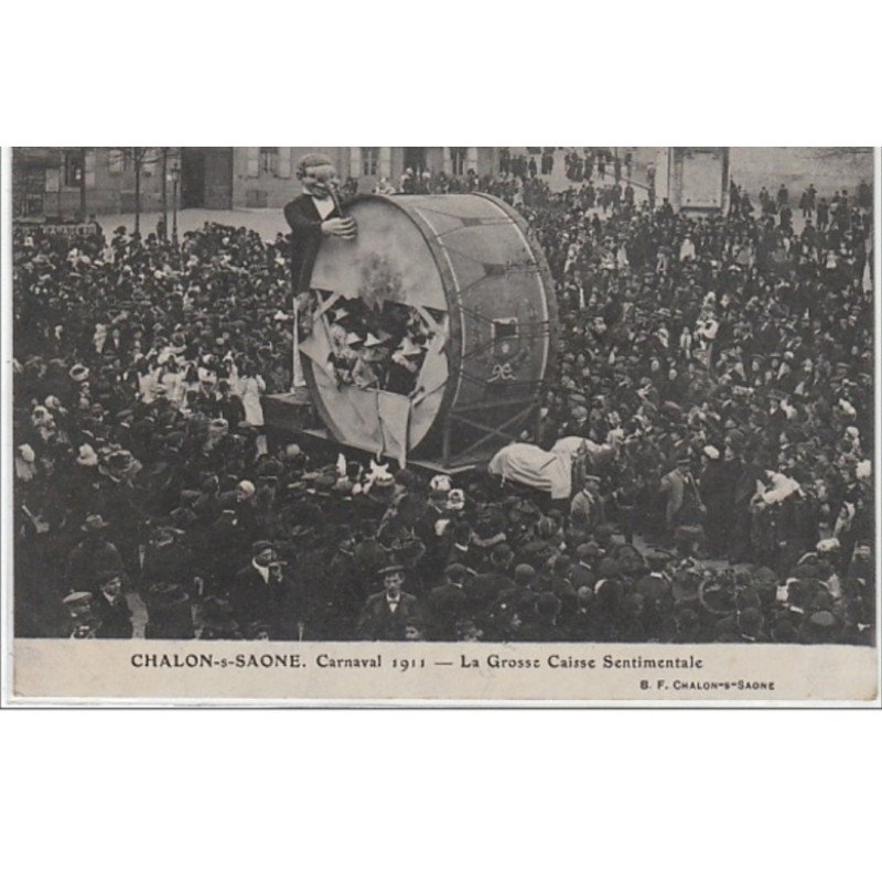 CHALON SUR SAONE : carnaval 1911 - très bon état