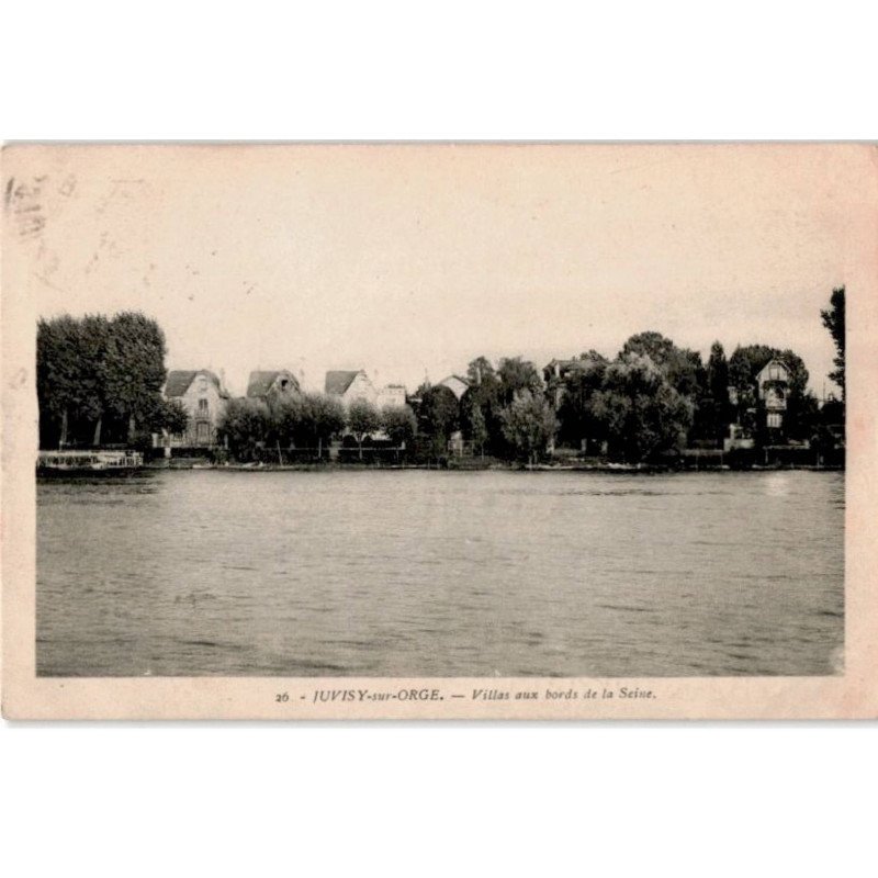 JUVISY-sur-ORGE: villas aux bords de la seine - très bon état