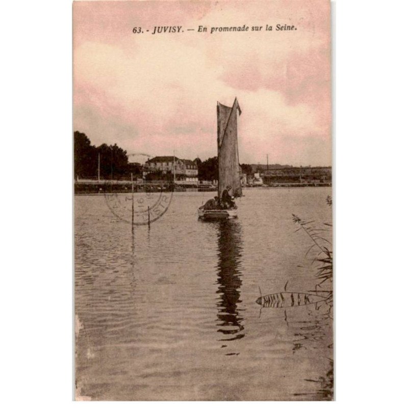 JUVISY: en promenade sur la seine - très bon état