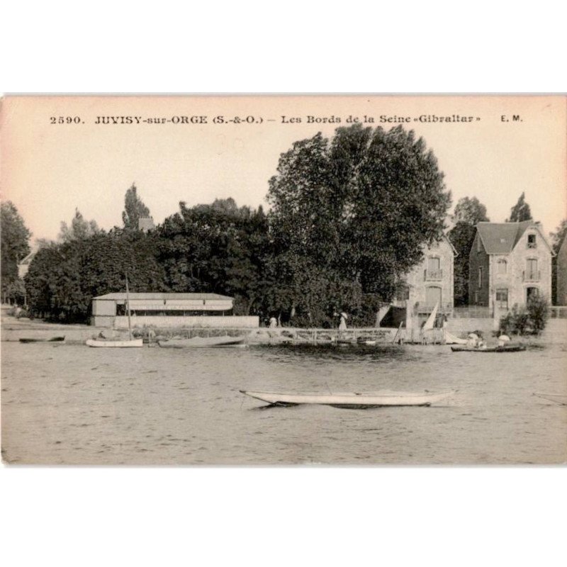 JUVISY: bords de seine "gibraltar" - bon état
