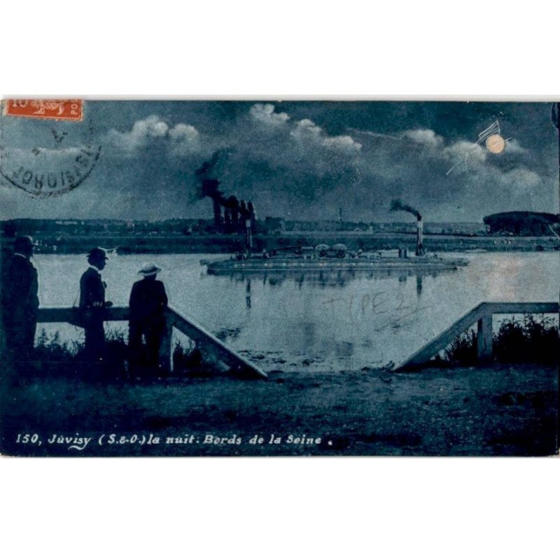 JUVISY: la nuit, bords de la seine - très bon état