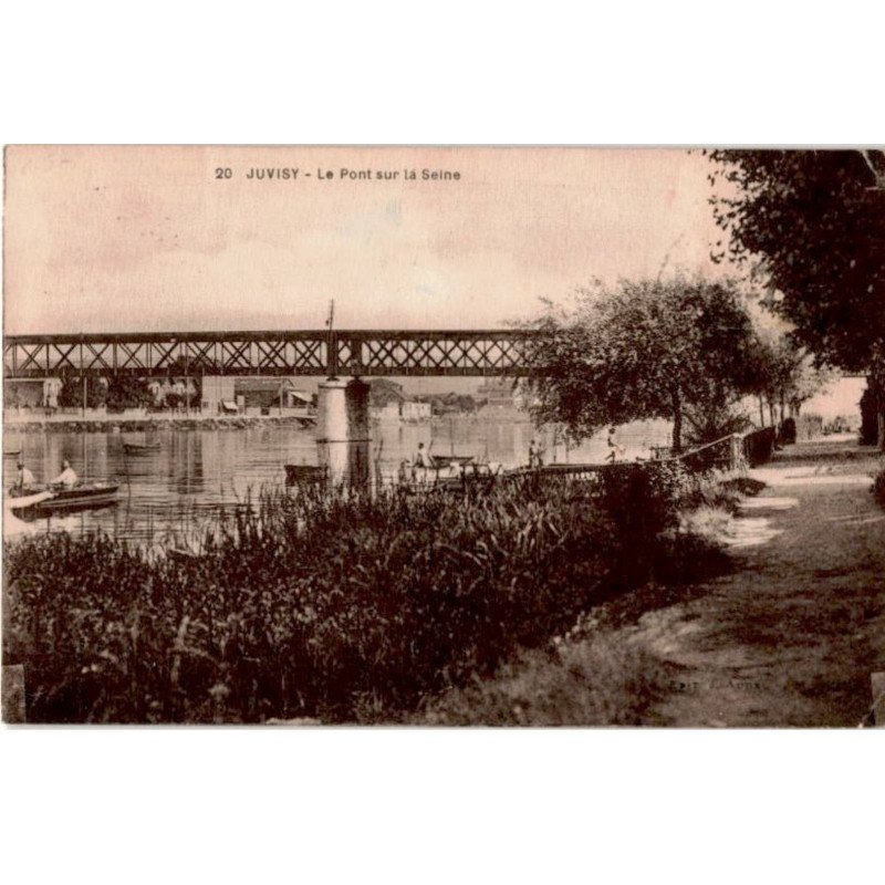JUVISY: pont sur la seine - état