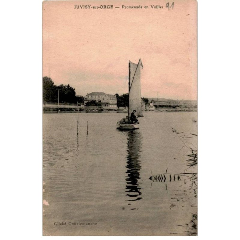 JUVISY: promenade en voiliers - bon état