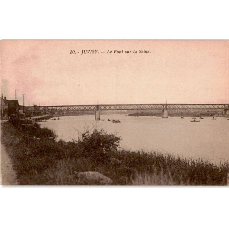 JUVISY: le pont sur la seine - très bon état