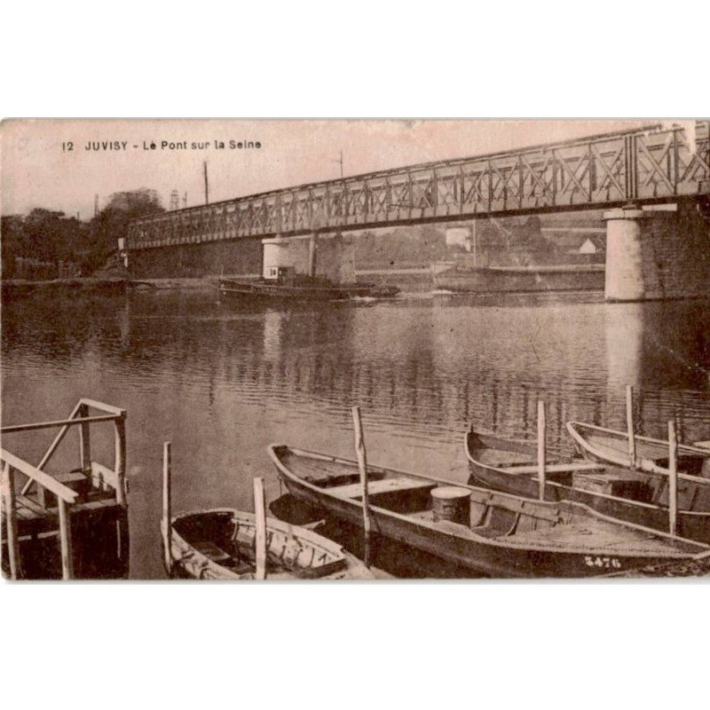 JUVISY: le pont sur la seine - état